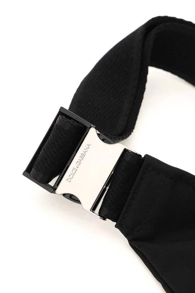 ( New Season ) Dolce & Gabbana Logo Plaque Shoulder Bag - Black 5 ( New Season ) Dolce & Gabbana Logo Plaque Shoulder Bag - Black - Image 5