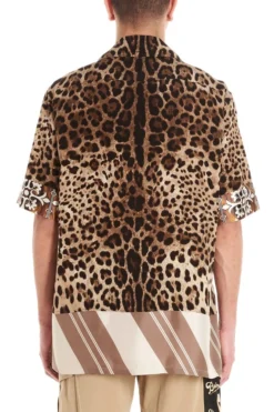 Dolce & Gabbana Leopard Print Short-Sleeve Shirt - Multi -Cheap Vestureo Store 6b45a3c735616c7139b1927b2541564b