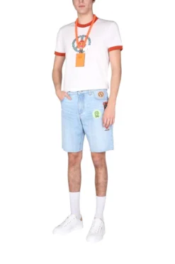 ( New Season ) Dolce & Gabbana Logo Printed Crewneck T-Shirt - White -Cheap Vestureo Store 6b7ba8ee367cc8a0258609ef6e042500