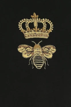 Dolce & Gabbana Logo Embroidered T-Shirt - Black -Cheap Vestureo Store 6bb785d5451de583830d867417906184