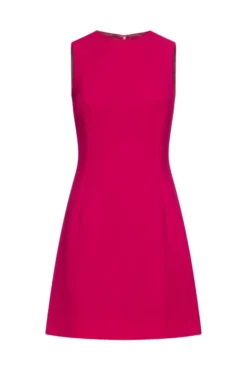 Dolce & Gabbana Sleeveless Flared Mini Dress - Pink
