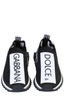 ( New Season ) Dolce & Gabbana Sorrento Sneakers - Black -Cheap Vestureo Store 6c254b98b3d49b6b09d08bd52a0a4abc
