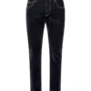 Dolce & Gabbana Dark Wash Straight Leg Jeans - Blue