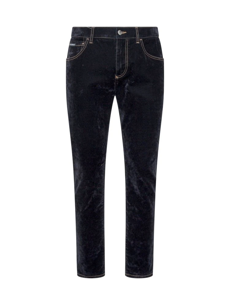 Dolce & Gabbana Dark Wash Straight Leg Jeans - Blue 1 Dolce & Gabbana Dark Wash Straight Leg Jeans - Blue