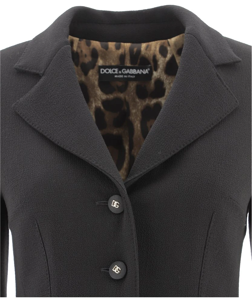 Dolce & Gabbana Single Breasted Jacket - Black 3 Dolce & Gabbana Single Breasted Jacket - Black - Image 3