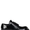 ( New Season ) Dolce & Gabbana Lace-Up Derby Shoes - Black