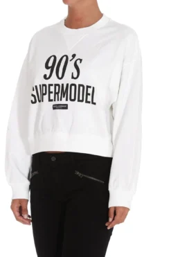 Dolce & Gabbana 90's Supermodel Print Sweatshirt - White 11 Dolce & Gabbana 90's Supermodel Print Sweatshirt - White -Cheap Vestureo Store 6e015487c808f31f0115c6160f2d9472