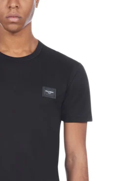 Dolce & Gabbana Logo Patch T-Shirt - Black -Cheap Vestureo Store 6e914fbfc81b97ad7e21a8e08cef9ac6