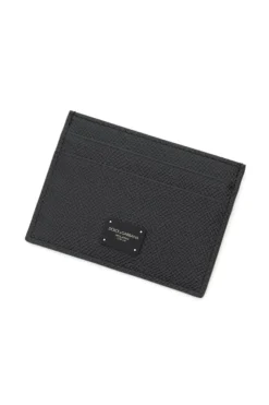 ( New Season ) Dolce & Gabbana Logo Plaque Cardholder - Black -Cheap Vestureo Store 6f396873c11ebefc9922ae2c1c4c6008