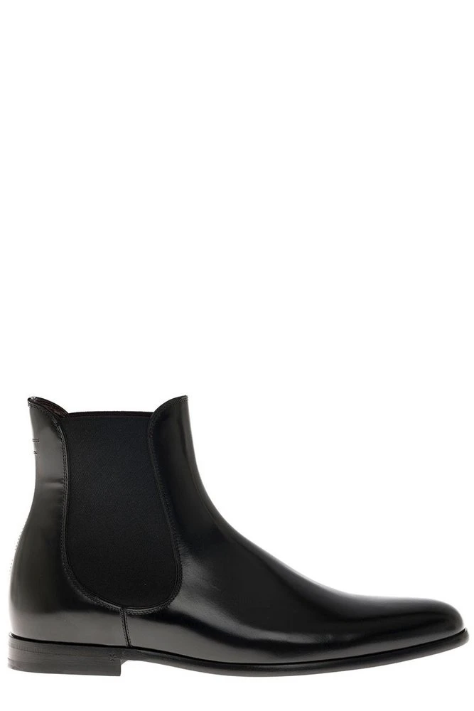 ( New Season ) Dolce & Gabbana Slip-On Chelsea Boots - Black 1 ( New Season ) Dolce & Gabbana Slip-On Chelsea Boots - Black