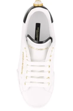 Dolce & Gabbana Portofino Sneakers - White -Cheap Vestureo Store 70db38e8ede9fc84ed307f530e450824