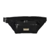 ( New Season ) Dolce & Gabbana Logo Plaque Belt Bag - Black