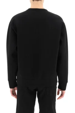 ( New Season ) Dolce & Gabbana Logo Embroidered Crewneck Sweatshirt - Black 6 ( New Season ) Dolce & Gabbana Logo Embroidered Crewneck Sweatshirt - Black -Cheap Vestureo Store 71833bf43ae7870fb1a1663c86af18d1