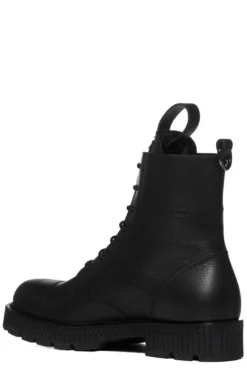 Dolce & Gabbana Logo Plaque Ankle Boots - Black -Cheap Vestureo Store 71e0138646bb13232c005bcf76971d6e