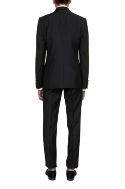 ( New Season ) Dolce & Gabbana Three-Piece Tuxedo Suit - Black -Cheap Vestureo Store 723dc658790a75093c52c61ed5949a04