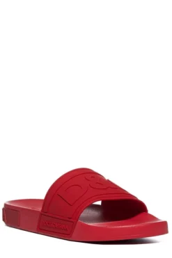 Dolce & Gabbana Logo Embossed Slides - Red 5 Dolce & Gabbana Logo Embossed Slides - Red -Cheap Vestureo Store 727e692ba19b86daded06cc125c2eccc