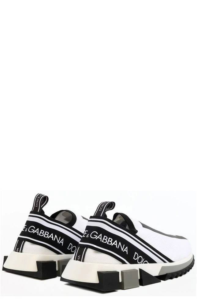 Dolce & Gabbana Sorrento Slip-On Sneakers - White 2 Dolce & Gabbana Sorrento Slip-On Sneakers - White - Image 2