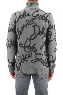 Dolce & Gabbana Logo Embroidered Turtleneck Jumper - Multi 9 Dolce & Gabbana Logo Embroidered Turtleneck Jumper - Multi -Cheap Vestureo Store 732302fd90b5d95e88229bd081828efb
