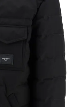 ( New Season ) Dolce & Gabbana Logo Patch Quilted Buttoned Jacket - Black 5 ( New Season ) Dolce & Gabbana Logo Patch Quilted Buttoned Jacket - Black -Cheap Vestureo Store 744ef54e7cf5eb94c0c6a51b4d67c6e2