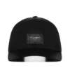 ( New Season ) Dolce & Gabbana Logo Patch Baseball Cap - Black