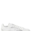 ( New Season ) Dolce & Gabbana Logo Mesh-Detailed Sneakers - White