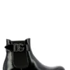 Dolce & Gabbana DG Logo Boots - Black