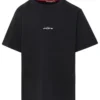 ( New Season ) Dolce & Gabbana Printed Technical Jersey T-Shirt - Black