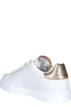 ( New Season ) Dolce & Gabbana Portofino Sneakers - White -Cheap Vestureo Store 76ffe9456fc1574b30bef732ae31825f