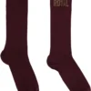 Dolce & Gabbana Logo Embroidered Socks - Red