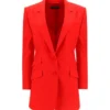 Dolce & Gabbana Single Breasted Blazer - Red