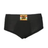 ( New Season ) Dolce & Gabbana Logo Patch Briefs - Black