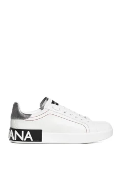Dolce & Gabbana Portofino Low-Top Sneakers - White