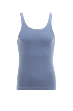 ( New Season ) Dolce & Gabbana Ribbed Knit Sleeveless Vest - Blue