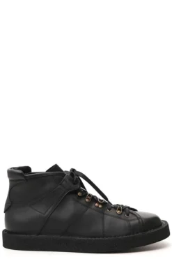 Dolce & Gabbana Modigliani Lace-Up Ankle Boots - Black