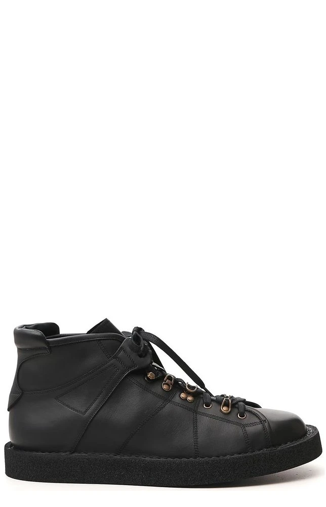 Dolce & Gabbana Modigliani Lace-Up Ankle Boots - Black 1 Dolce & Gabbana Modigliani Lace-Up Ankle Boots - Black