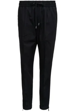 ( New Season ) Dolce & Gabbana Drawstring Joggers - Black