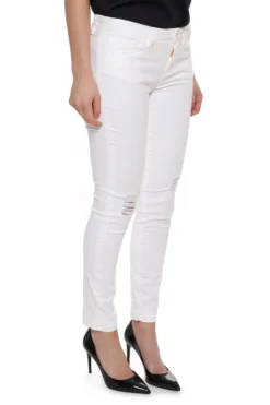 Dolce & Gabbana Distressed Skinny Jeans - White -Cheap Vestureo Store 7bb6afbaa4a936cf9465515fa4ea537a