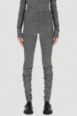 Dolce & Gabbana Holographic Sequined Jersey Leggings - Multi