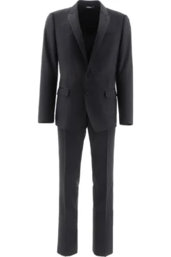 Dolce & Gabbana Tuxedo Three-Piece Suit - Black