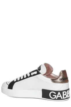 ( New Season ) Dolce & Gabbana Portofino Sneakers - White -Cheap Vestureo Store 7c5d85c1589c3ec436d146b31924ad4d
