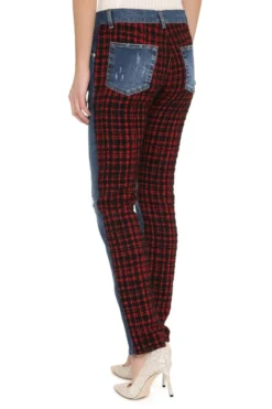Dolce & Gabbana Tweed Panelled Jeans - Multi 8 Dolce & Gabbana Tweed Panelled Jeans - Multi -Cheap Vestureo Store 7cb3ae53d8b32a9b41f32e142222215f