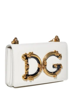 ( New Season ) Dolce & Gabbana DG Girls Shoulder Bag - White -Cheap Vestureo Store 7e5609ac45310704c1ae789d9c5e2f58