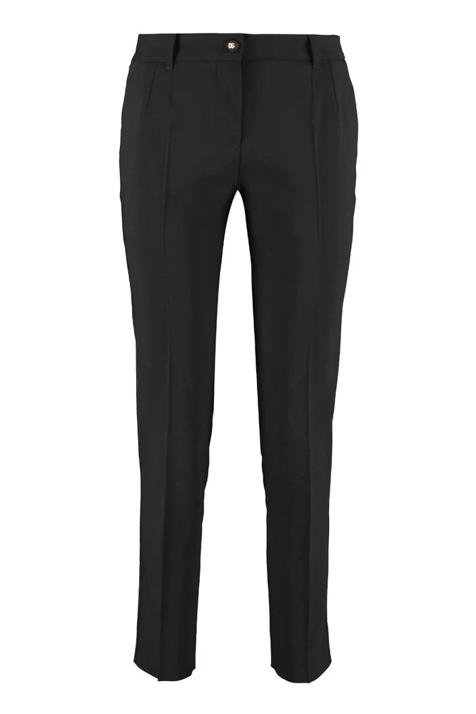 Dolce & Gabbana Kate Slim-Fit Pants - Black 1 Dolce & Gabbana Kate Slim-Fit Pants - Black