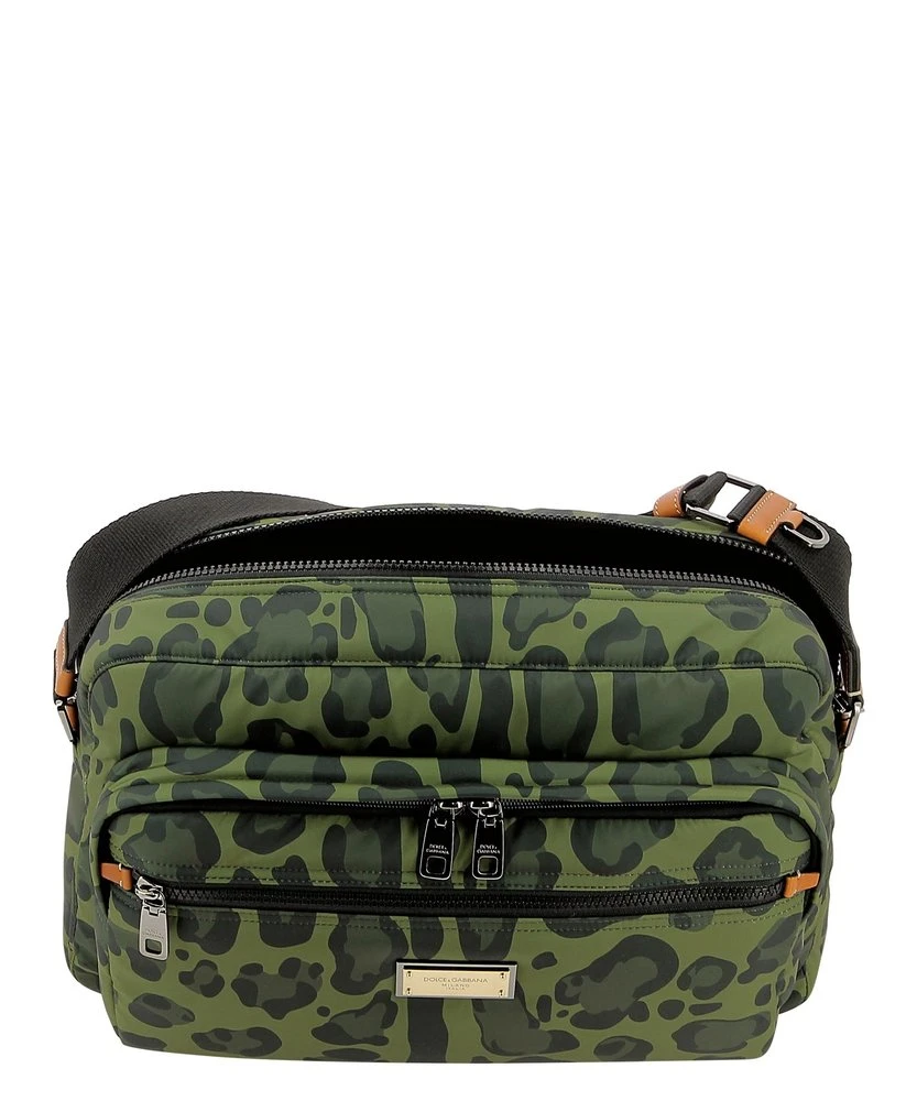 Dolce & Gabbana Leopard Printed Messenger Bag - Multi 4 Dolce & Gabbana Leopard Printed Messenger Bag - Multi - Image 4