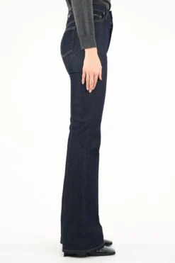 Dolce & Gabbana Logo Plaque Flared Jeans - Blue -Cheap Vestureo Store 7f101a4aa488943610836d5b23998cad