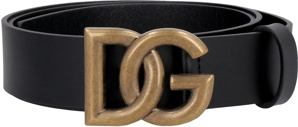 Dolce & Gabbana DG Logo Belt - Black 1 Dolce & Gabbana DG Logo Belt - Black