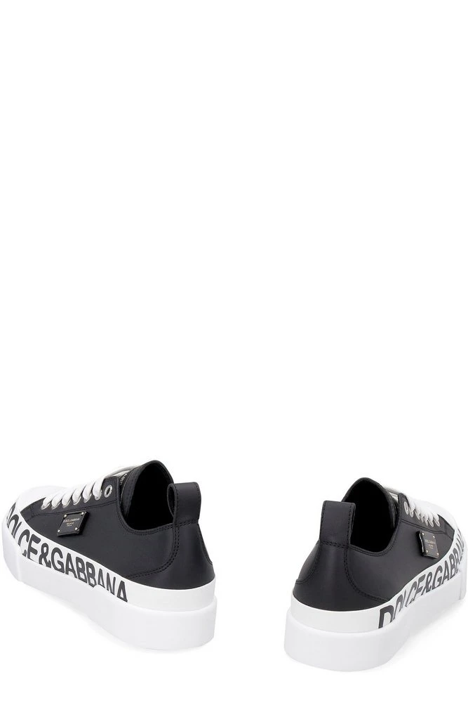 Dolce & Gabbana Portofino Sneakers - Black 3 Dolce & Gabbana Portofino Sneakers - Black - Image 3