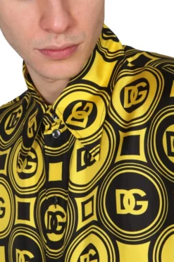 ( New Season ) Dolce & Gabbana Allover DG Logo Printed Shirt - Multi 13 ( New Season ) Dolce & Gabbana Allover DG Logo Printed Shirt - Multi -Cheap Vestureo Store 80d442c0edc46500d1a9b6eda4a93945