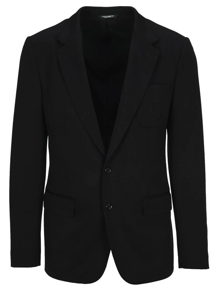 Dolce & Gabbana Slim Fit Blazer - Black 1 Dolce & Gabbana Slim Fit Blazer - Black