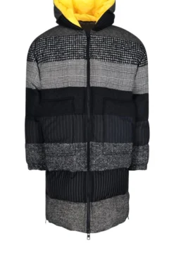Dolce & Gabbana Panelled Puffer Coat - Multi